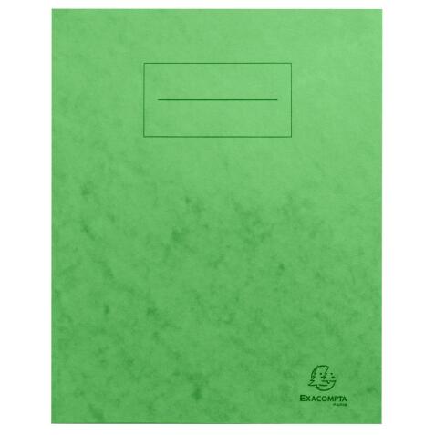 Protège cahier carte lustrée 225g - 17x22 cm
