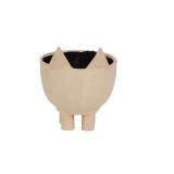 Cache pot renard 9x9x10,5cm - Kraft