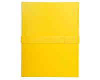 Exacompta Balacron Expanding Spine Folder, A4, Hook and Loop Strap