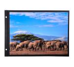 Recharge 10 feuillets en carte noire rigide pour album photos à vis - 30 ,7x21,6 cm - Noir