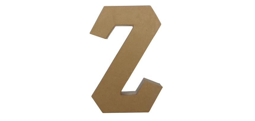 Lettre Z fantaisie - Kraft