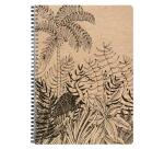 Le cerisier blanc, Cahier reliure intégrale A4 21x29,7 cm, 148 pages, ligné et marge, ass.