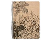 Le cerisier blanc, Cahier reliure intégrale A4 21x29,7 cm, 148 pages, ligné et marge, ass.