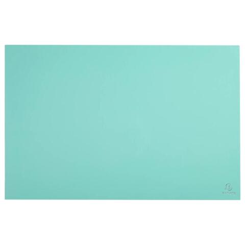 Vade de escritorio en cartón - 585x385x5mm - Aquarel - Verde pastel