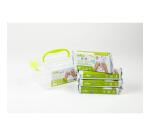 DARWI Pack Scolaire de 4 pains de pâte à modeler auto-durcissante 1kg KIDS - Blanc