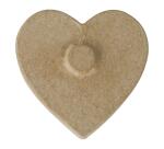 Magnet coeur 1x7x7cm - Kraft