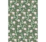 PAPIERS IMPRIMÉS, Bloc de 20 feuilles à motifs 160g/m2 au format A4 (21x29,7cm) + 1 idée créative - Romantique - Multicolore