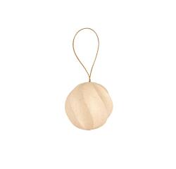 Pack de 6 boules torsadées - Kraft