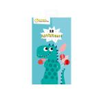 Cartes d'invitation, Dinosaures - Bleu