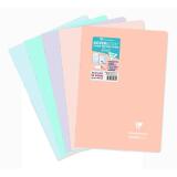 Cahier piqué Koverbook Blush A4 96 pages grands carreaux couverture polypropylène opaque bicolore - Assortis