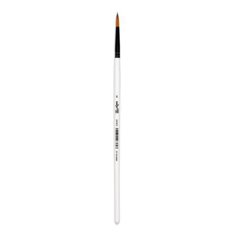 Darwi For You pinceau rond 3,9 mm taille 6 - Blanc