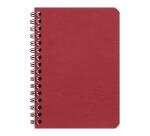 Cahier reliure intégrale Age Bag 9x14 100 pages 5x5 - Rouge