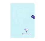 Carnet piqué Mimesys PASTEL A5 96 pages ligné couverture polypropylène - Assortis