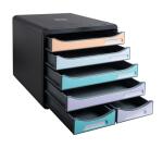 Cassettiera Big Box Maxi 6 cassetti Aquarel - Colori assortiti