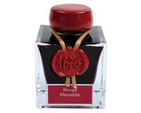 Encre 1670 à paillettes dorées 50ml - Rouge