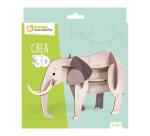 Crea 3D, Eléphant - Vert