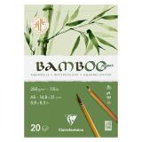 Bamboo bloc collé 1 côté 20F A5 250g