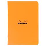 Cahier piqué Rhodia Classic 21x29,7 cm 96 pages ligné non détachables 80g - Orange