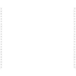 LISTING PAPER 1 PLY 70G 380X12'' PK2000 - White