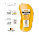 Darwi For You tube de peinture acrylique 75 ml - Jaune indien