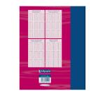 Cahier d'essai piqué 7000 17x22 cm 48 pages grands carreaux 56 g - Assortis