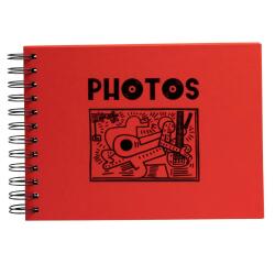 Spiral album 50 black pages Musicart