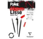 PaintON Lisse bloc collé 25F A4 250g