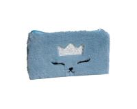 Fourre-tout plat Fourrure 22 x 11 cm - Couleurs assorties