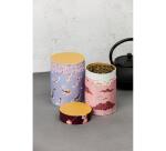 Lot de 2 boîtes à thé avec couvercle refermable - Kraft