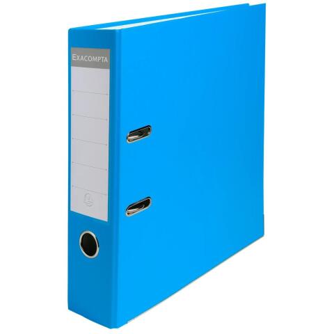Archivador de palanca Exacompta polipropileno A4 lomo 80mm - Azul claro