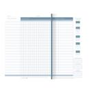 Registre d'appel journalier enseignant A4 32 pages modèle détachable - Assortis