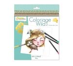 Carnet de coloriage Wild 3 - Vert