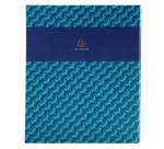 CLASSEUR CARTON DOS PLAT 2 ANNEAUX 30MM COPPER TIME - A4 - Visuels assortis