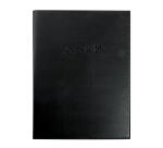 Agenda de bureau Journal 29-2 Barbara 21 x 29,7 cm Journalier Janvier à décembre 2026 - Noir