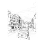 COLORIAGE, Carnet de 48 pages 120g/m² au format 21x29,7cm - Villes