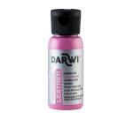 DARWI Flacon de 50 ml de Peinture sur Cuir - Rose