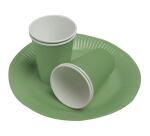Vasos de cartón sin plástico - 20 cl - Ø 7 cm
