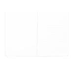 Cahier piqué Rhodia Classic 14,8x21 cm 96 pages ligné non détachables 80g - Blanc