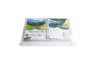 Atril con anillas para carpetas. - Cristal