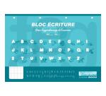 Bloc écriture à l'italienne 8000 CARTE A4 160 pages DL 3 mm IV 90 g - Vert