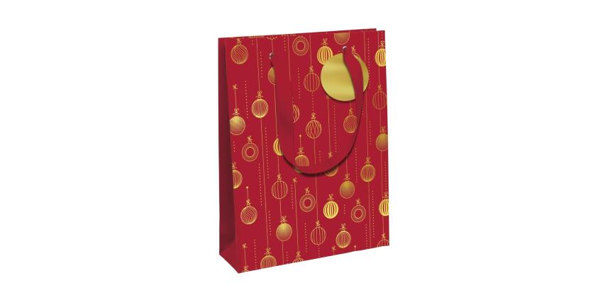 Scintillant, Excellia, sac large 26,5x14x33 cm - Rouge