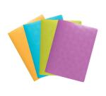 Protège -documents en PP recyclé semi-rigide Pop'N Co - 60 vues - Couleurs assorties