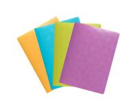 Protège -documents en PP recyclé semi-rigide Pop'N Co - 60 vues - Couleurs assorties