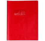 Protège-cahiers grain cuir PVC 22/100ème 17x22 cm