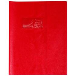 Protège-cahiers grain cuir PVC 22/100ème 17x22 cm