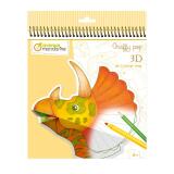 Graffy 3D, Dinosaures - Jaune