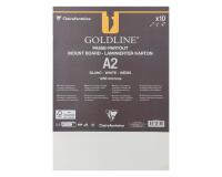 Goldline contrecollé pour passe-partout paquet 10F A2 1,25mm - Blanc