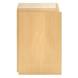 Boite de 125 Pochettes Kraft Adour Brun E4-280x400 mm - Auto-Adhésives - 120g/m2 - Brun