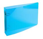 Classeur pour fiches bristol 125x200 2 anneaux 25mm polypropylène Crystal colours