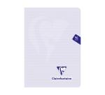 Carnet piqué Mimesys PASTEL A5 96 pages ligné couverture polypropylène - Assortis